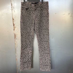 Mens leopard print skinny jeans size 32
